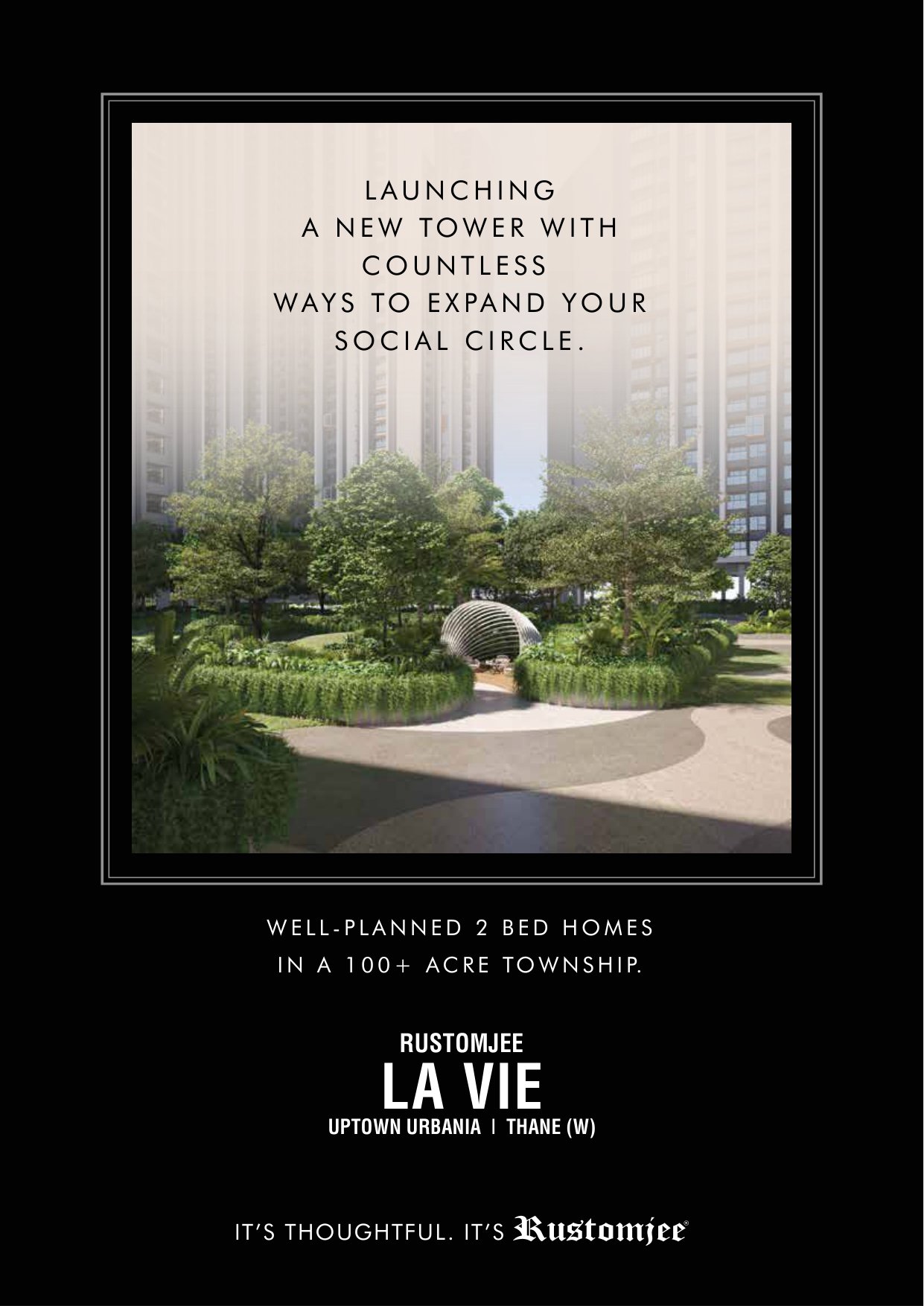 Rustomjee LA VIE in Majiwada, Thane