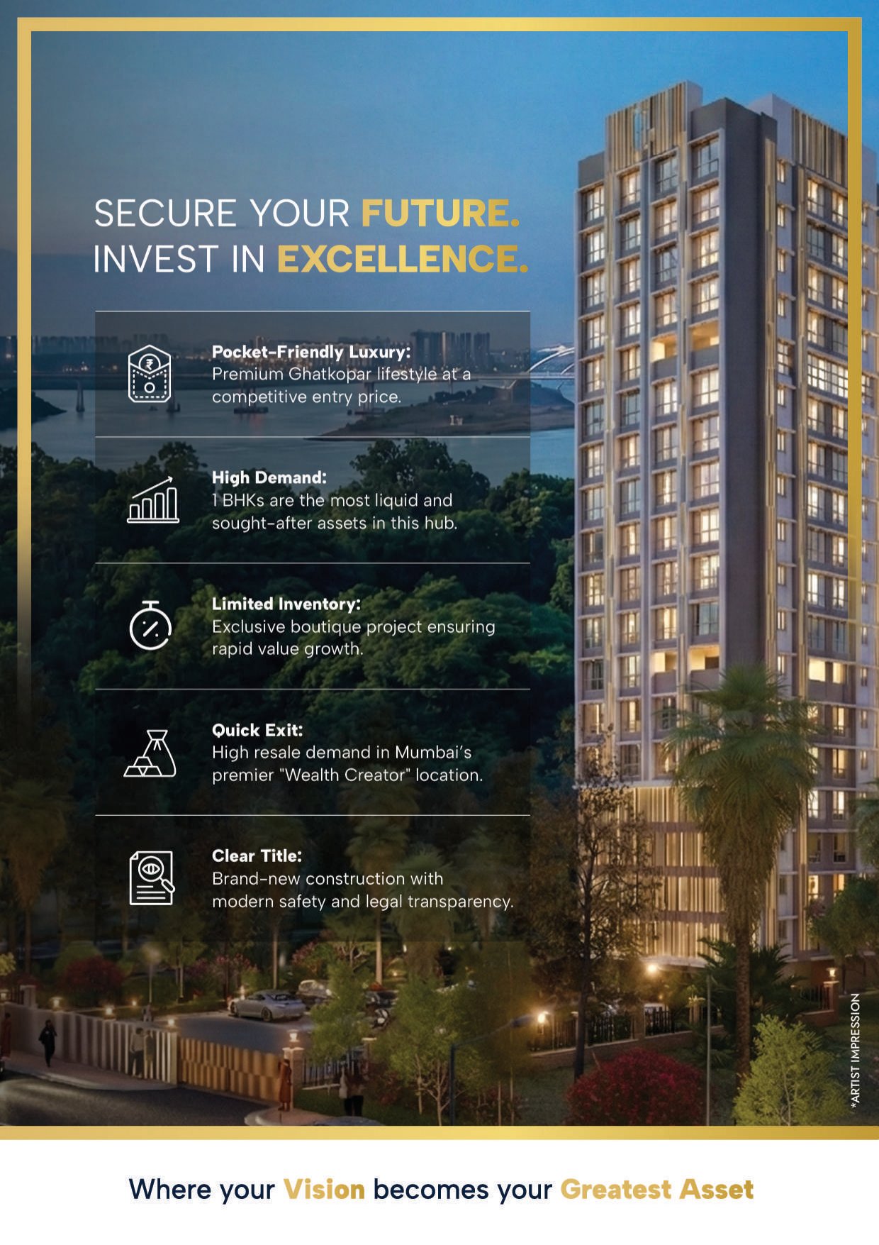 Rudra Galaxy Aura in Ghatkopar East, Mumbai