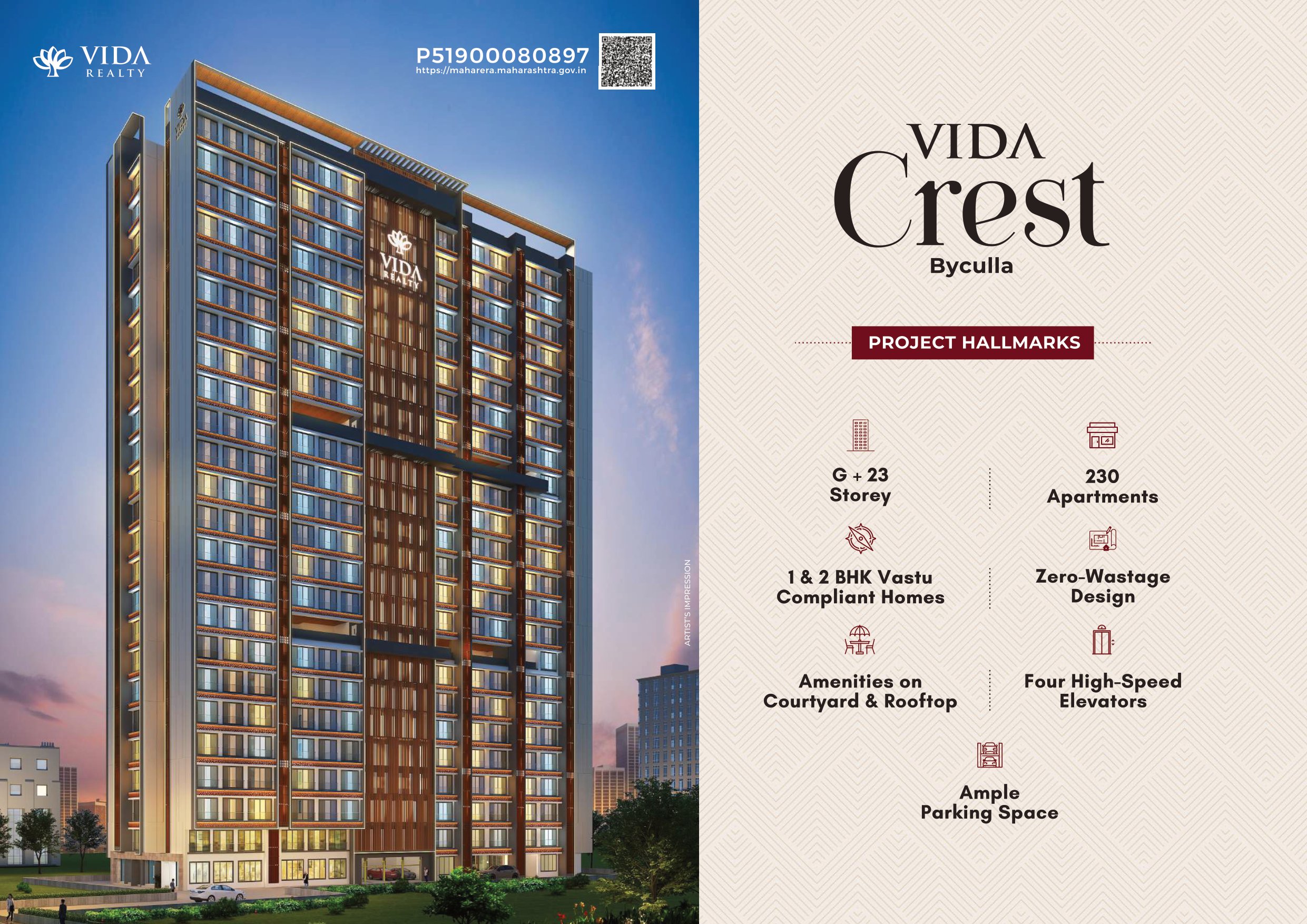 Vida Crest in Byculla West, Mumbai