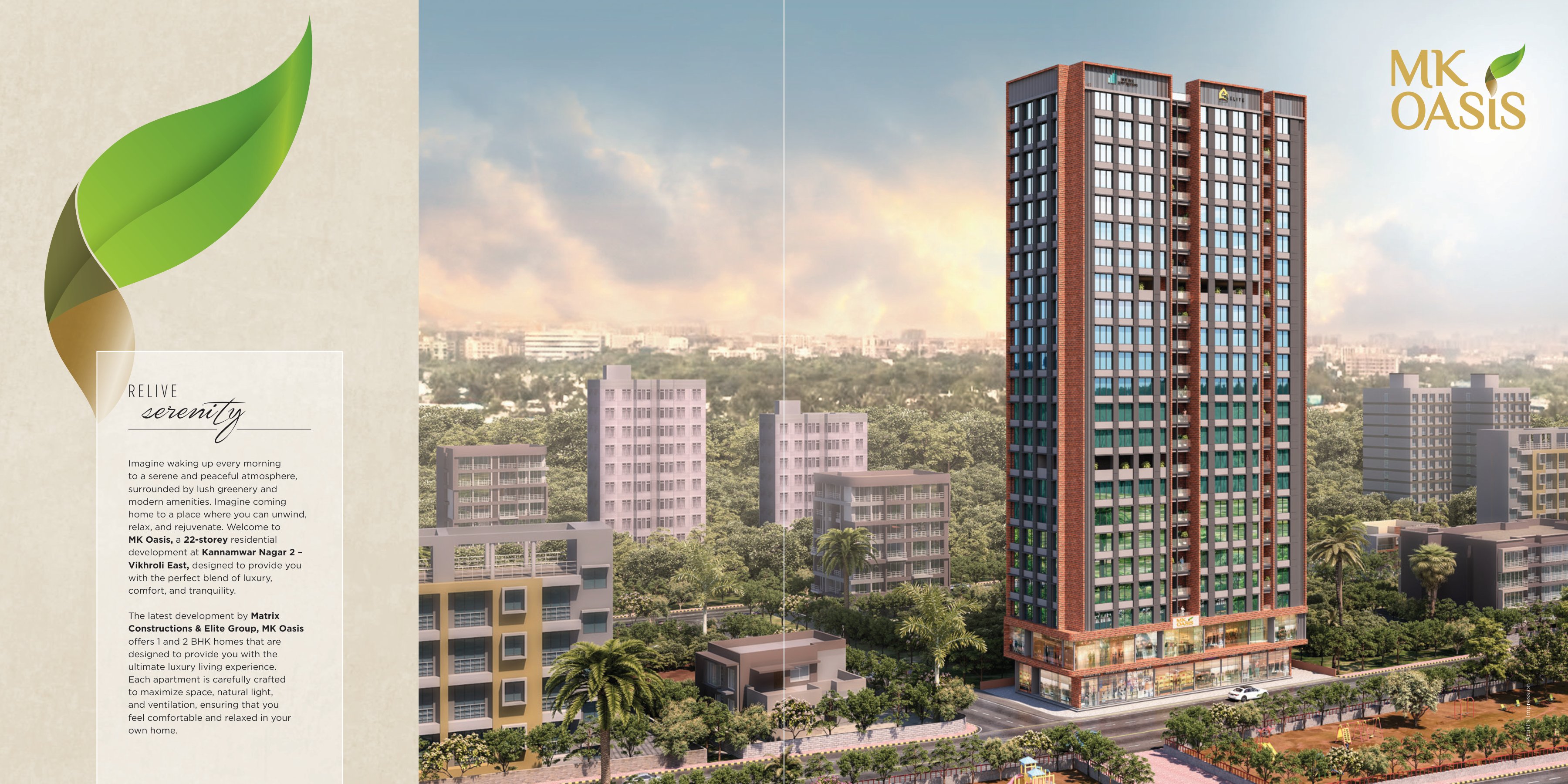 Matrix M K Oasis in Vikhroli East, Mumbai