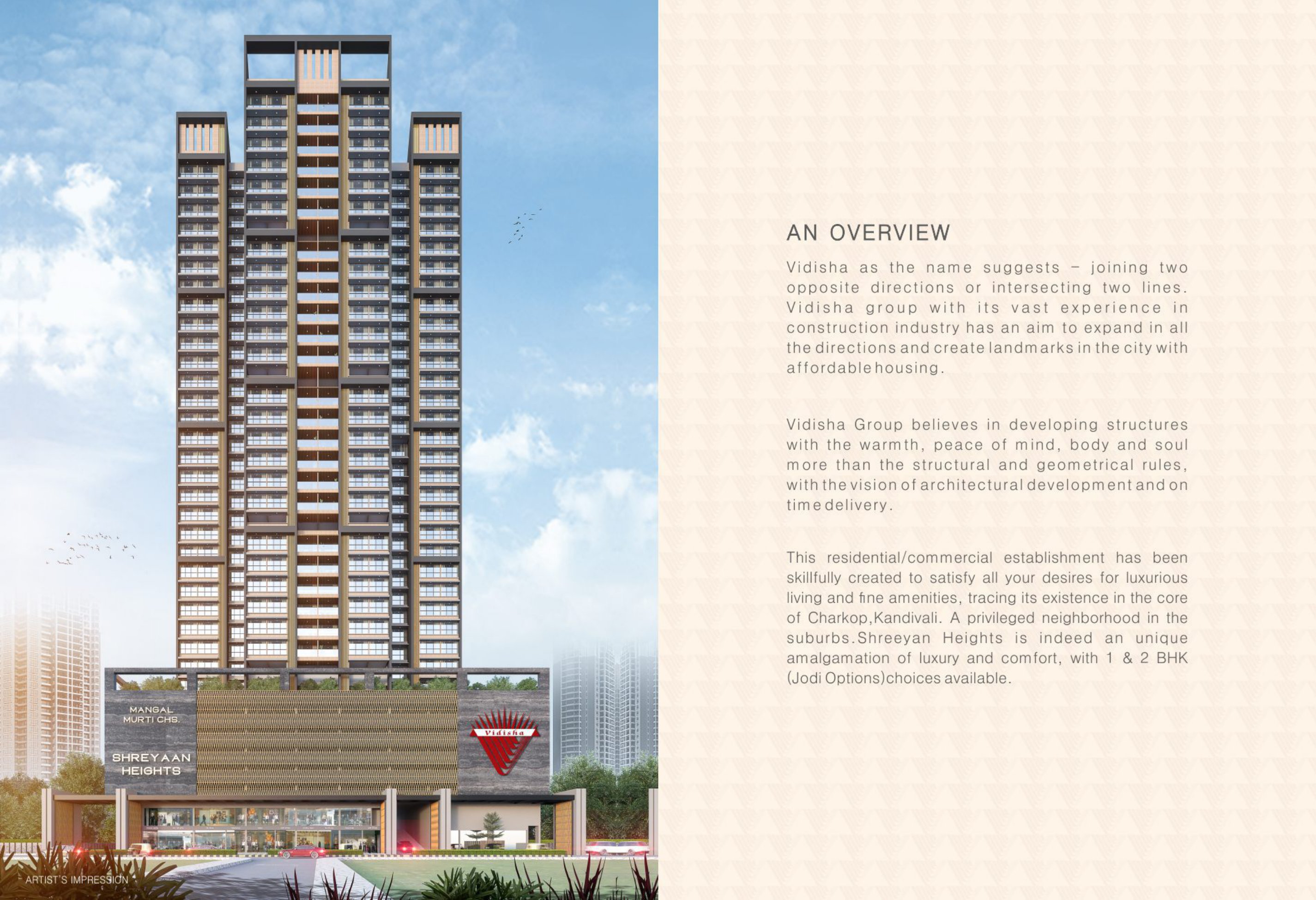 Vidisha Shreyaan Heights in Kandivali West, Mumbai