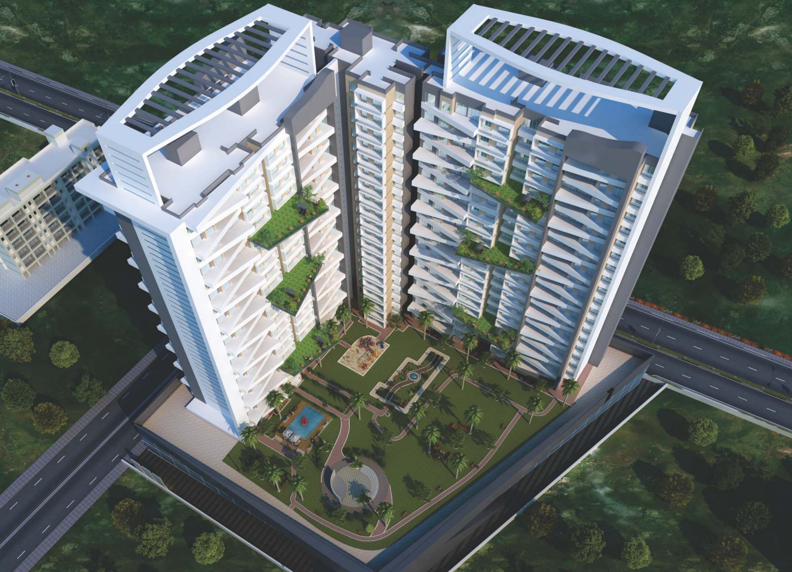 Right Channel Tower 28 in Malad East, Mumbai