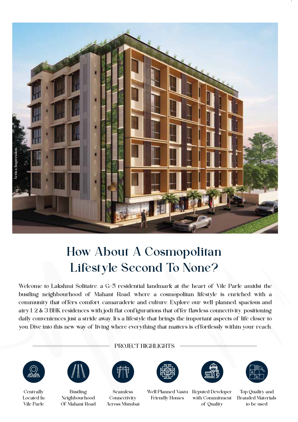 Lakshmi Solitaire in Vile Parle East, Mumbai