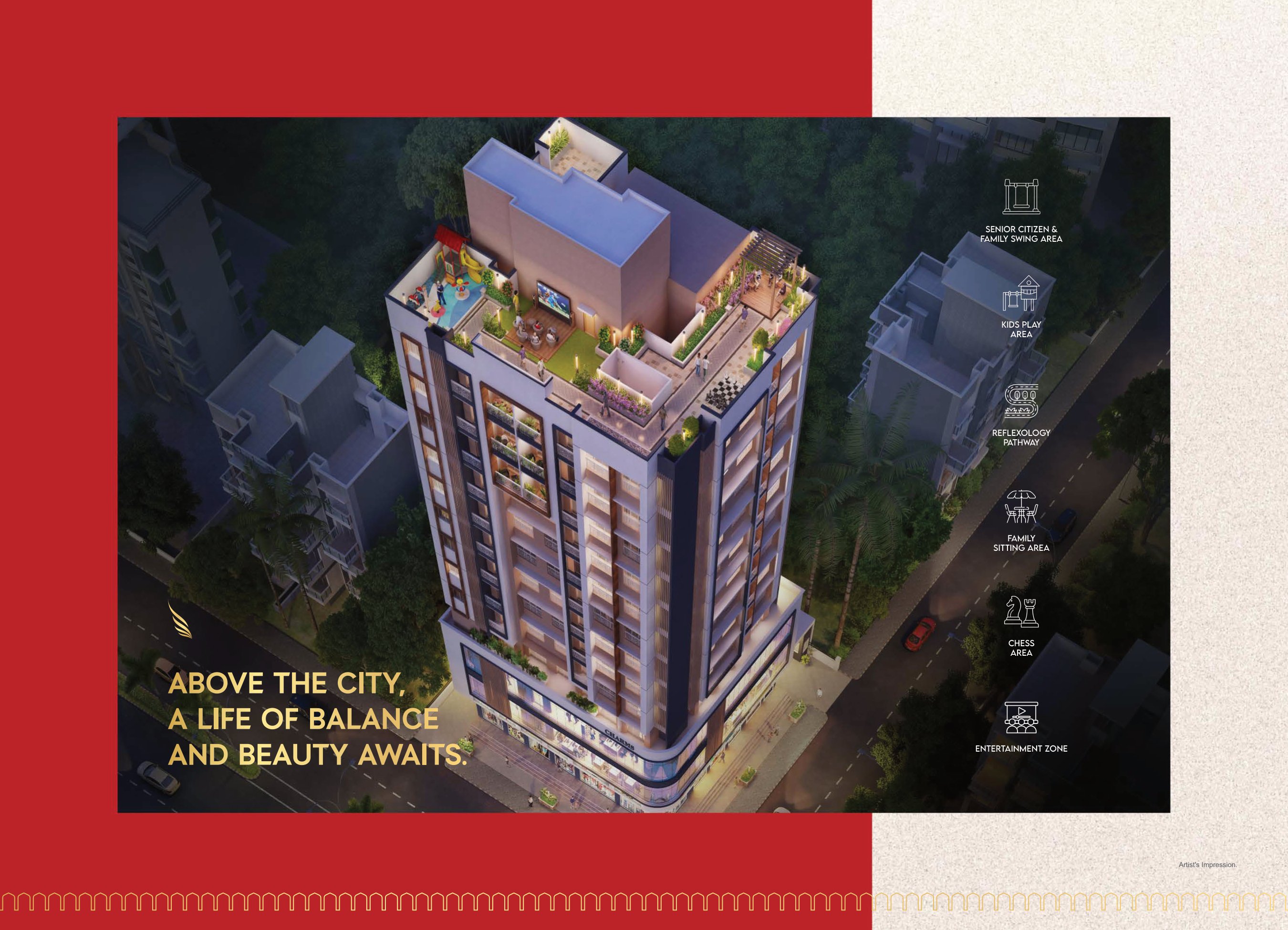 Charms Shri Kaustubh in Thane East, Thane