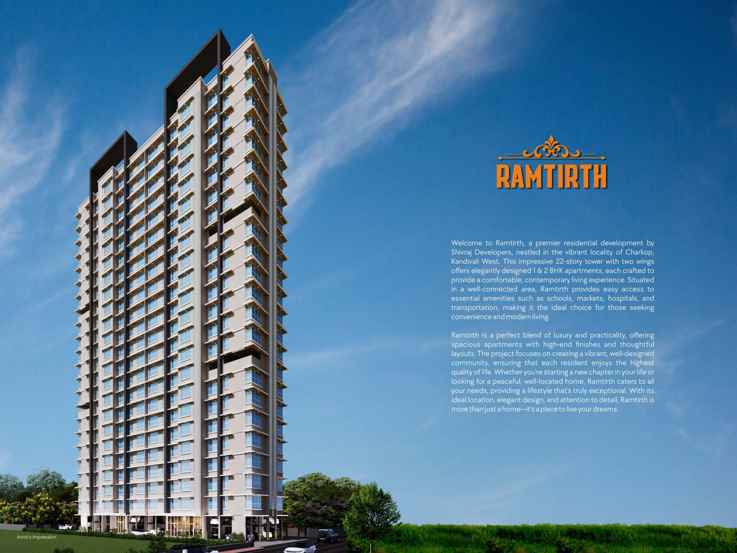 Shivraj Charkop 1 Ramtirth CHSL in Kandivali West, Mumbai