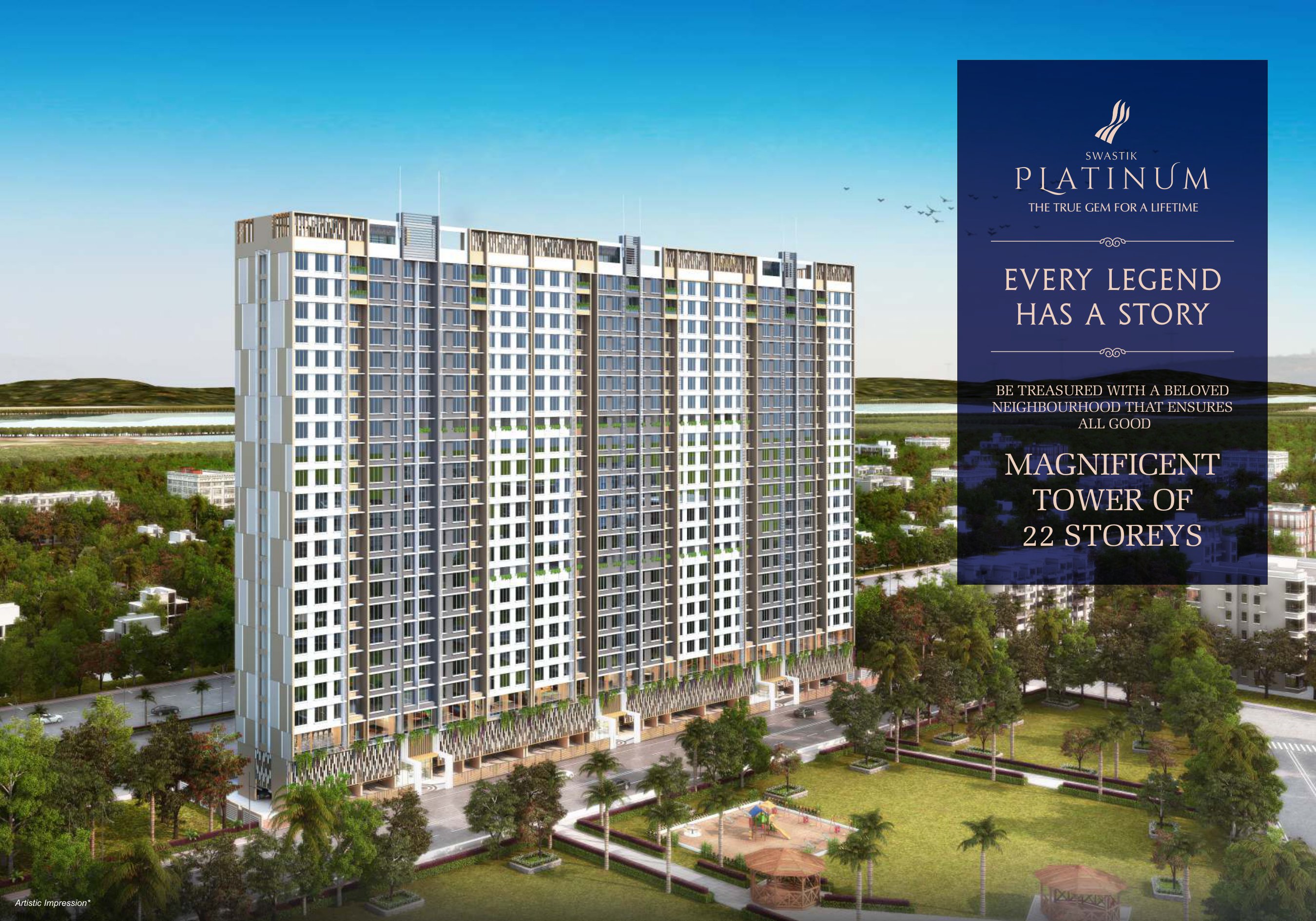 Suvasya Swastik Platinum