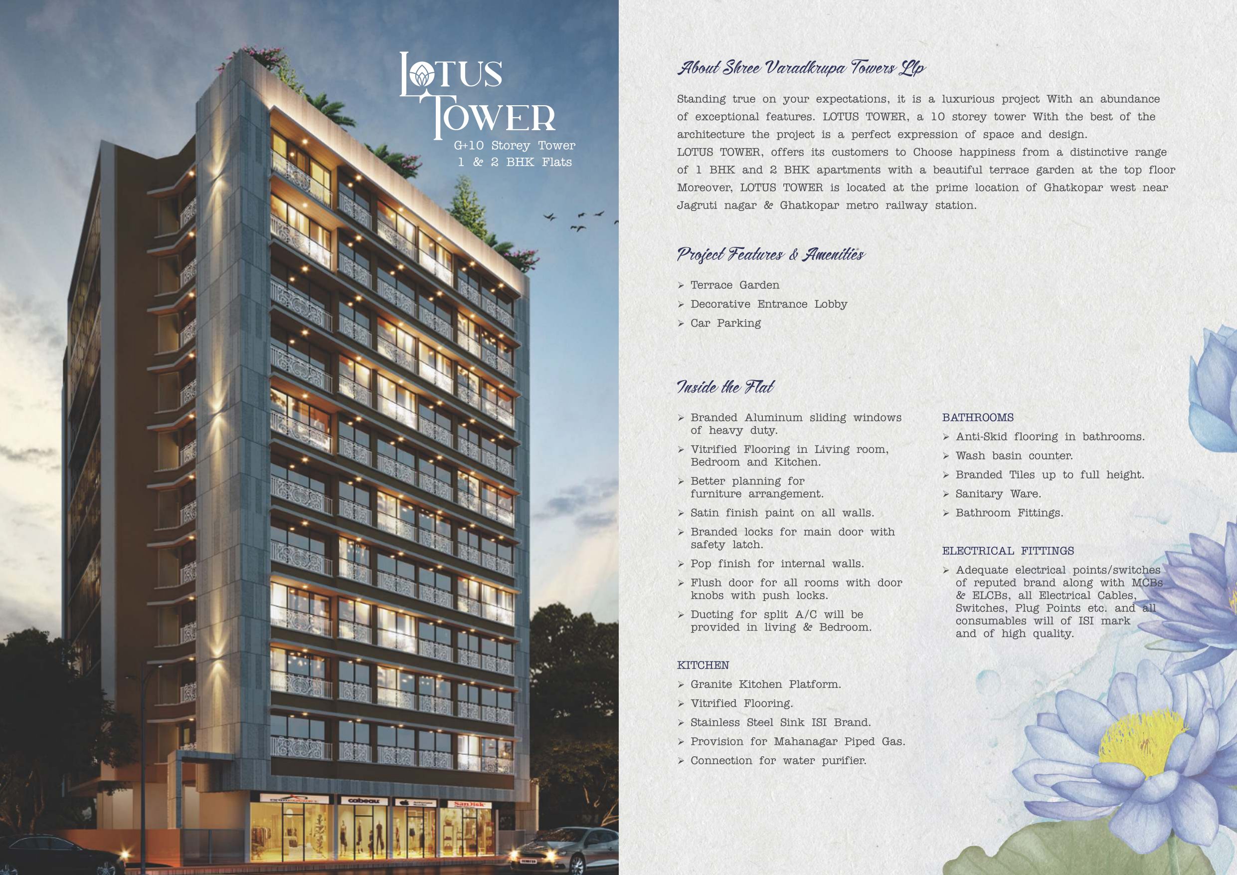 Shree Varadkrupa Lotus Tower in Ghatkopar West, Mumbai
