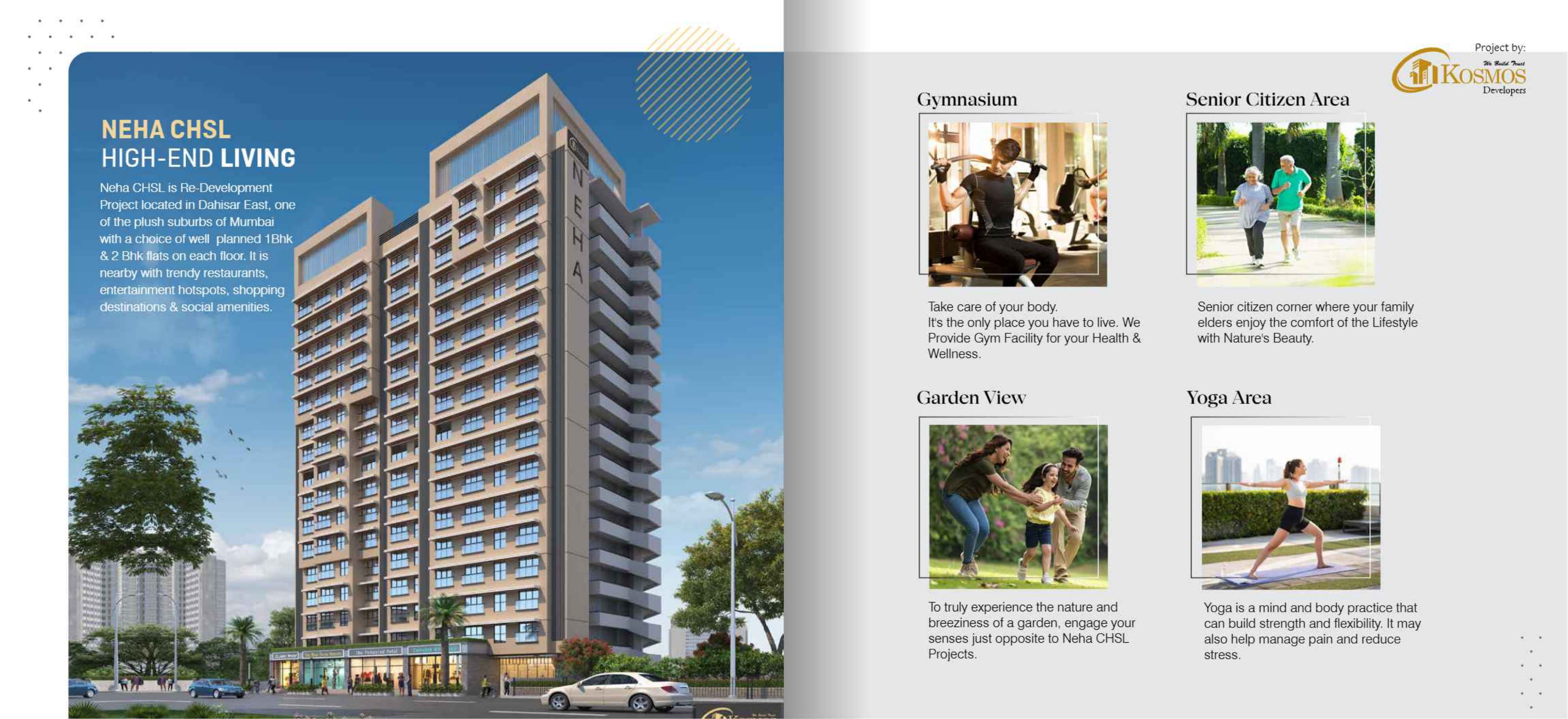 Kosmos Neha CHSL in Dahisar East, Mumbai