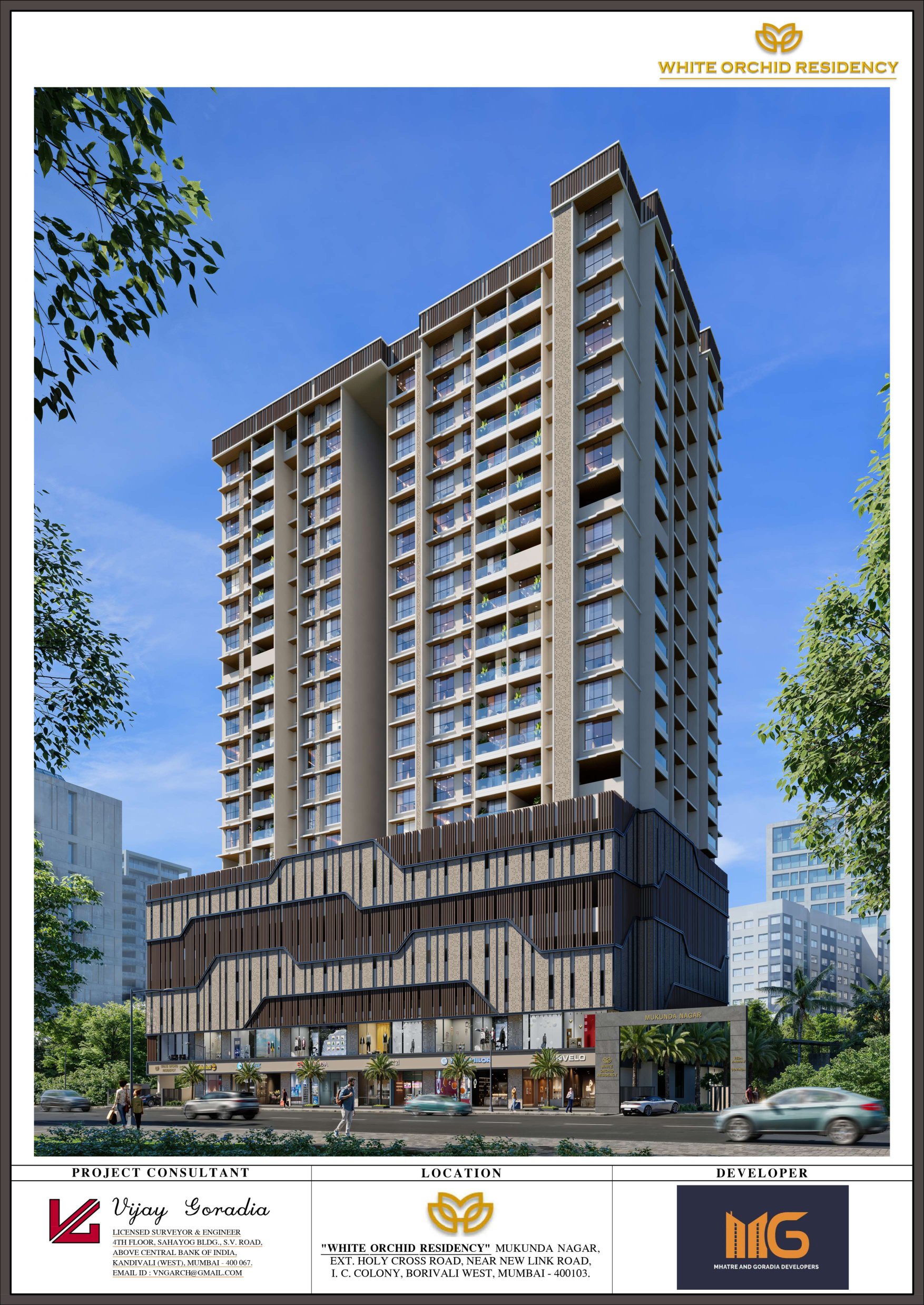 Mhatre and Goradia White Orchid Residency in Borivali West, Mumbai