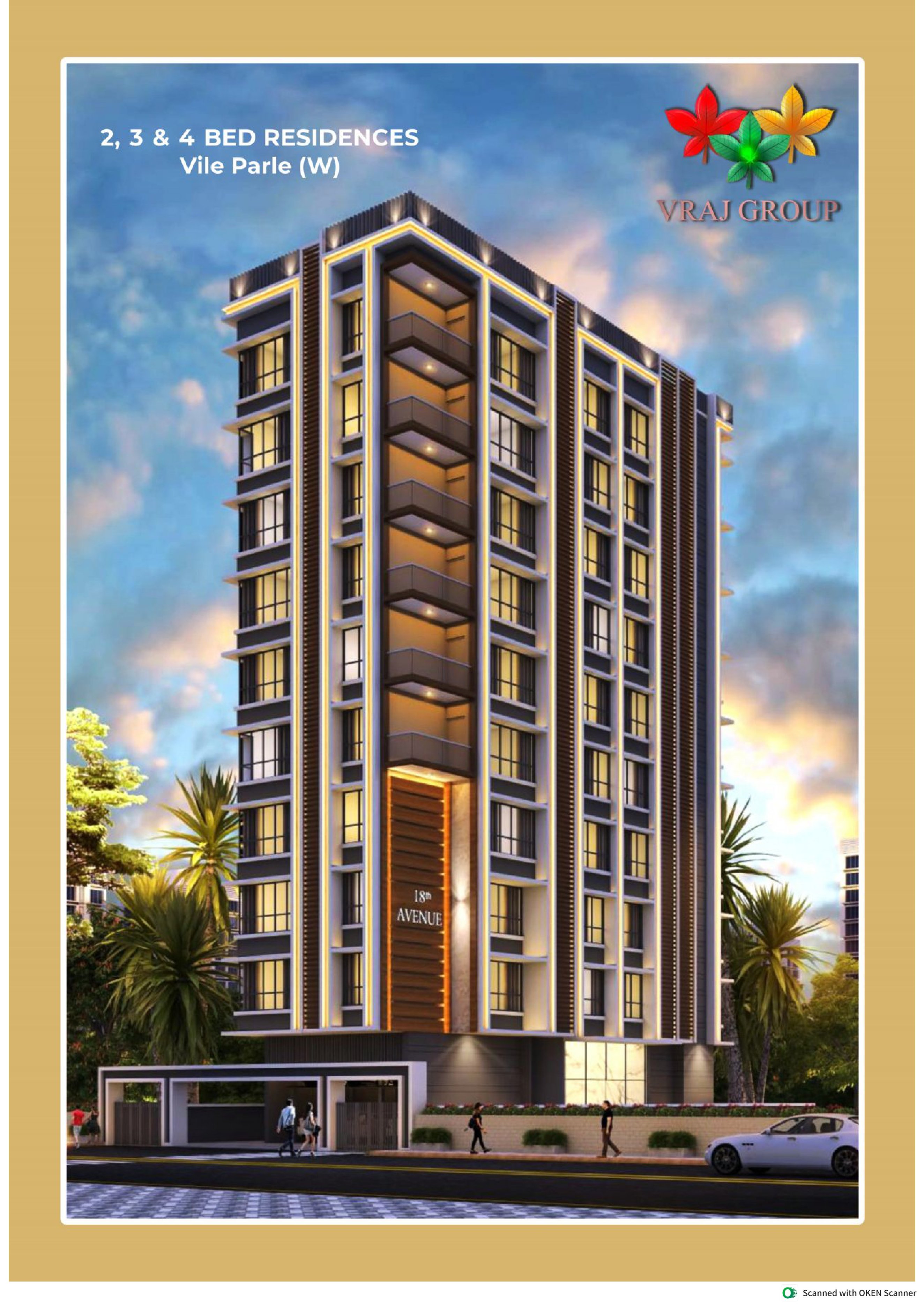 Vraj 18th Avenue in Vile Parle West, Mumbai