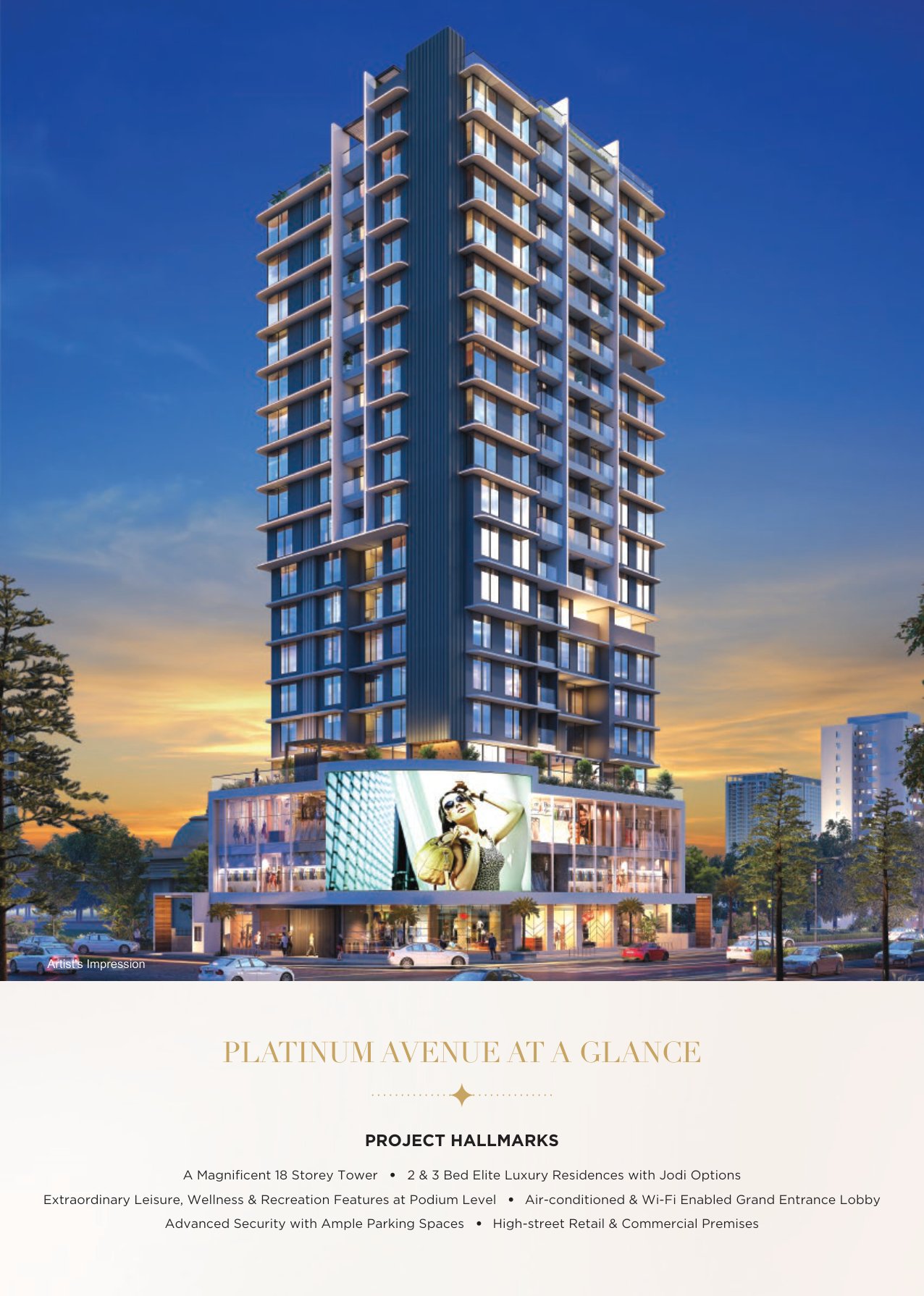 Platinum Avenue in Khar West, Mumbai