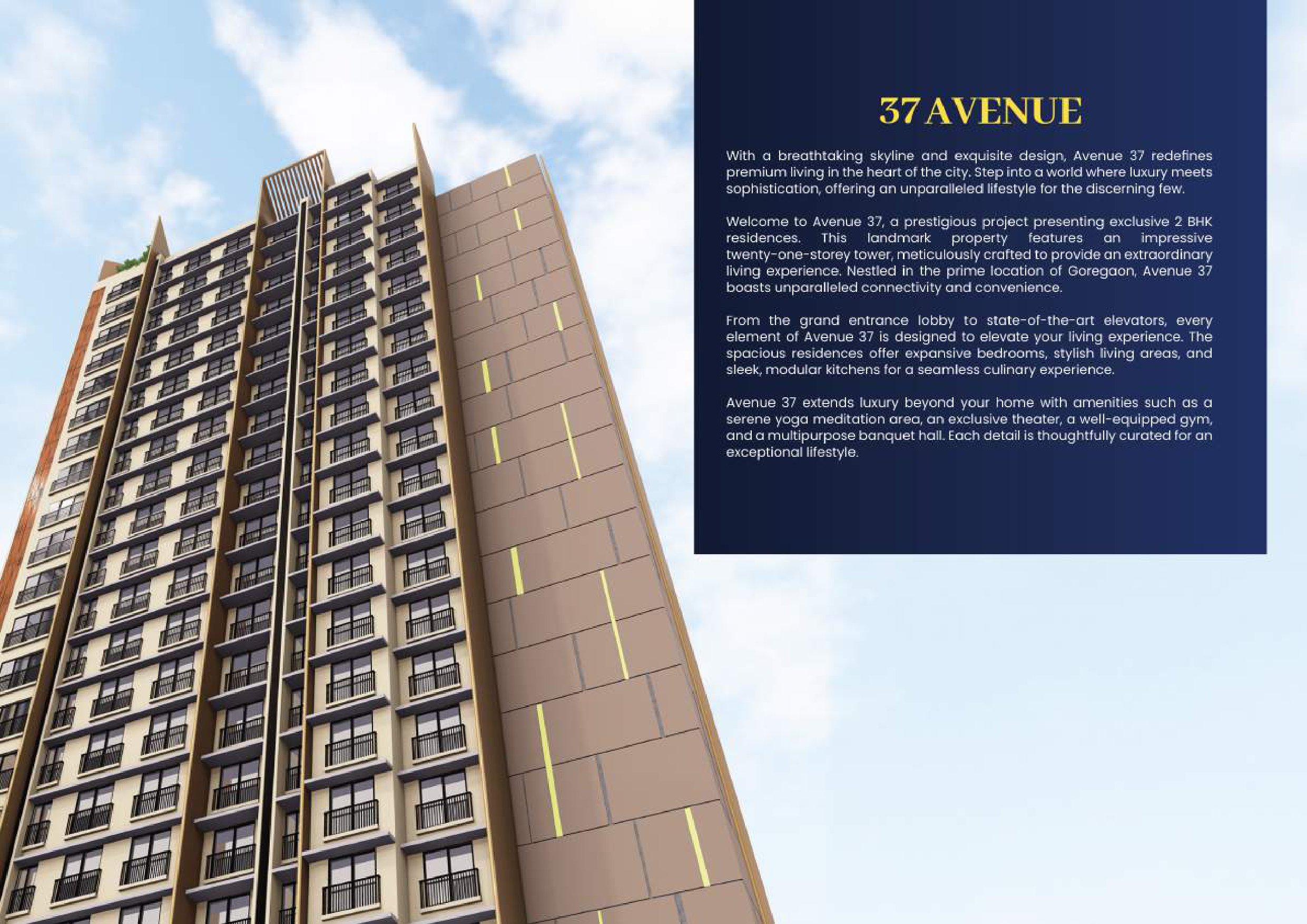 Sushanku Avenue 37 in Goregaon West, Mumbai