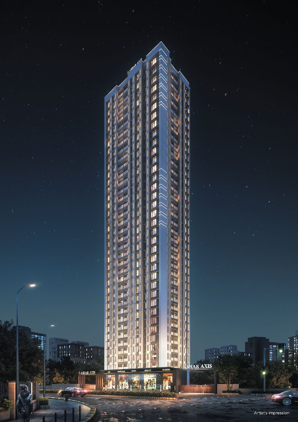 Ashar Axis in Majiwada, Thane