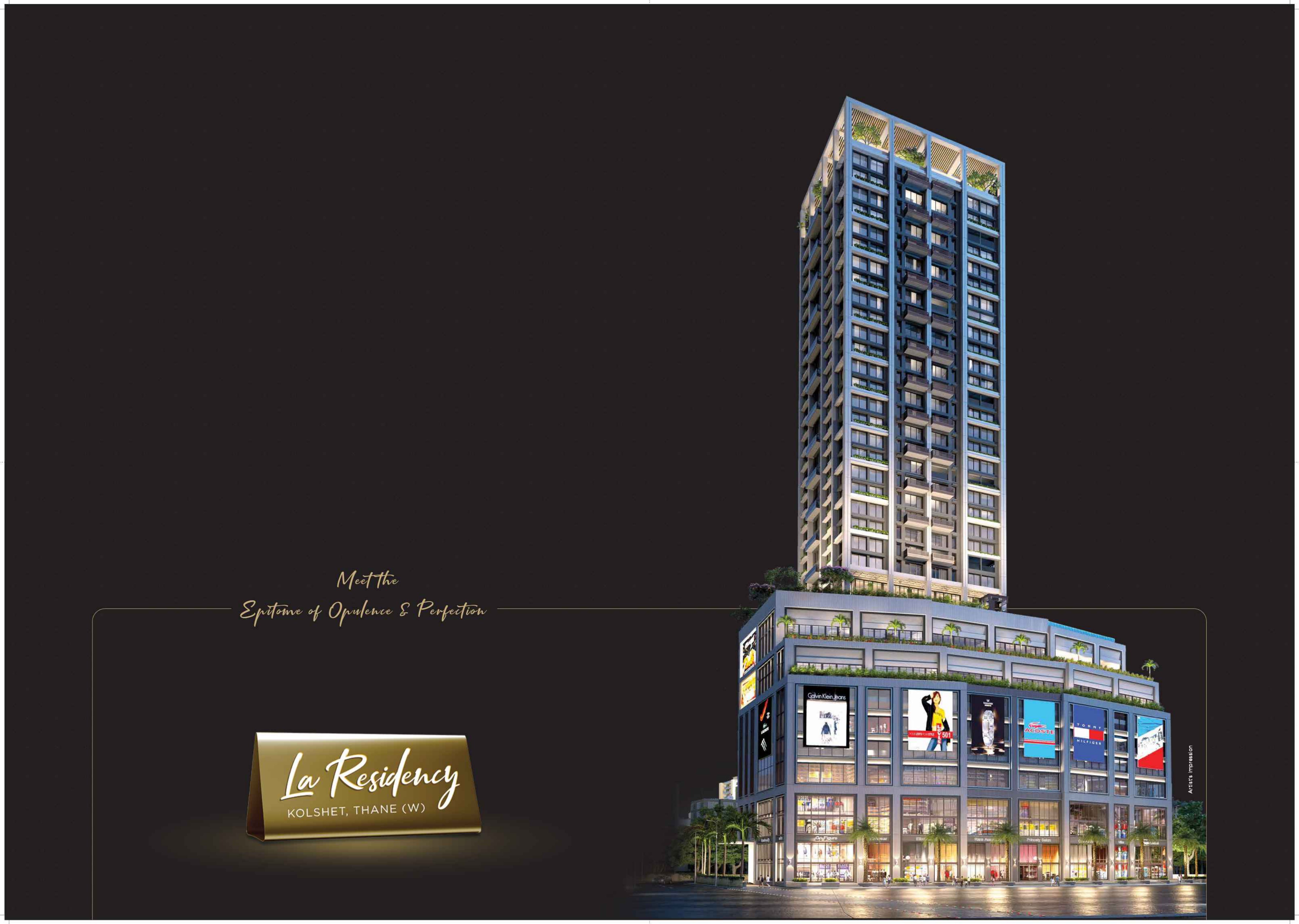 Trinity La Residency in Kolshet Road, Thane