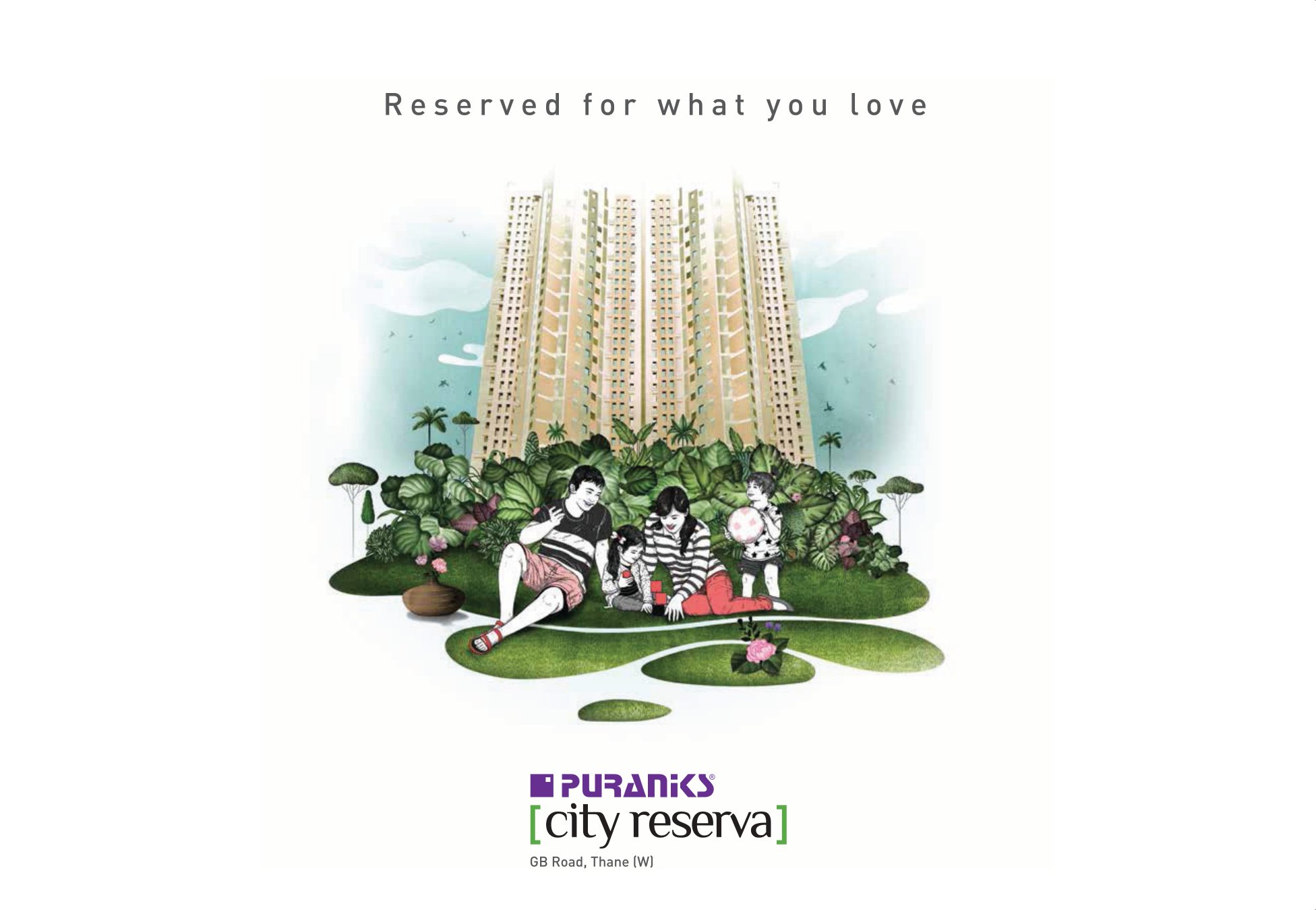 Puranik City in Ghodbunder Road, Thane