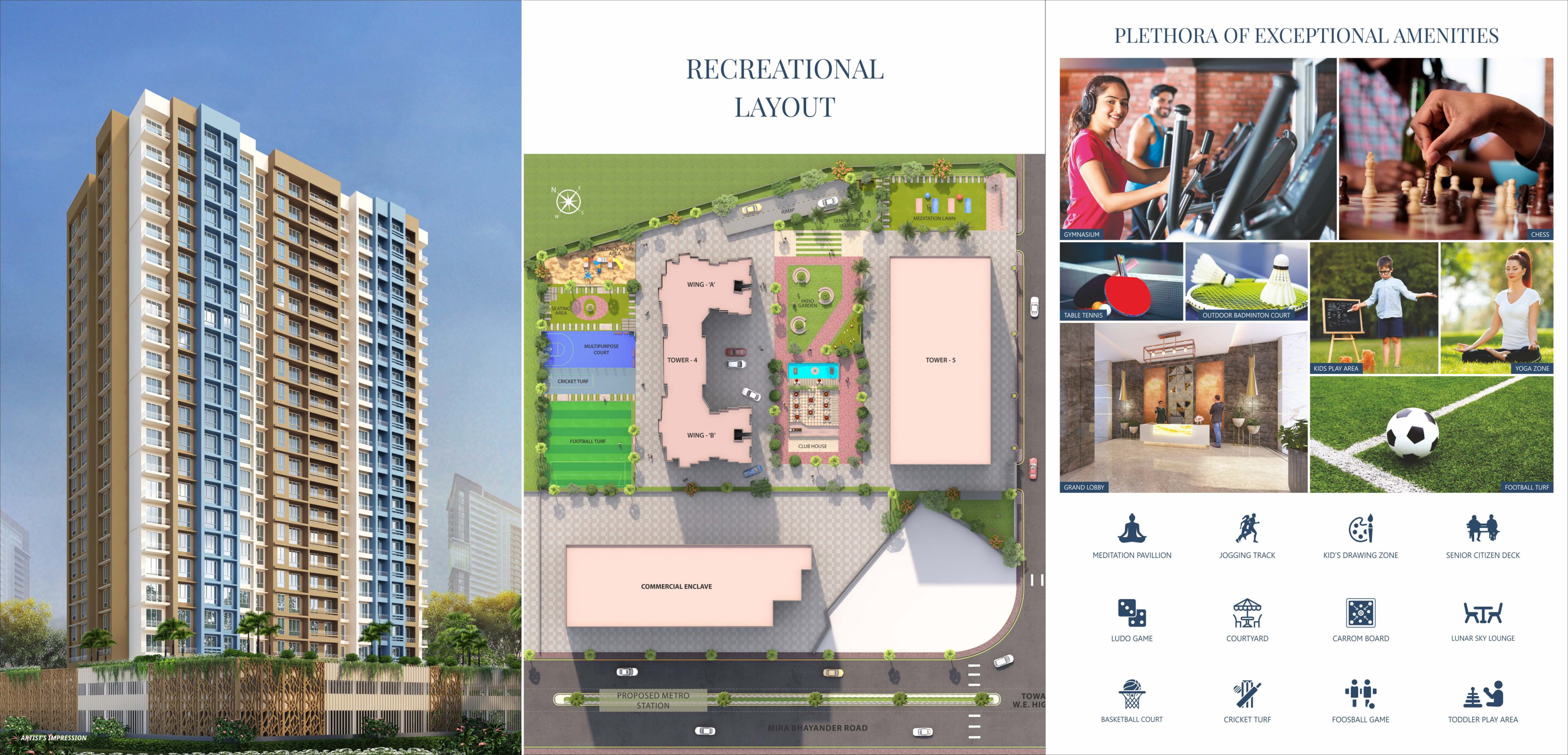 Space Residence II in Mira Road East, Mumbai