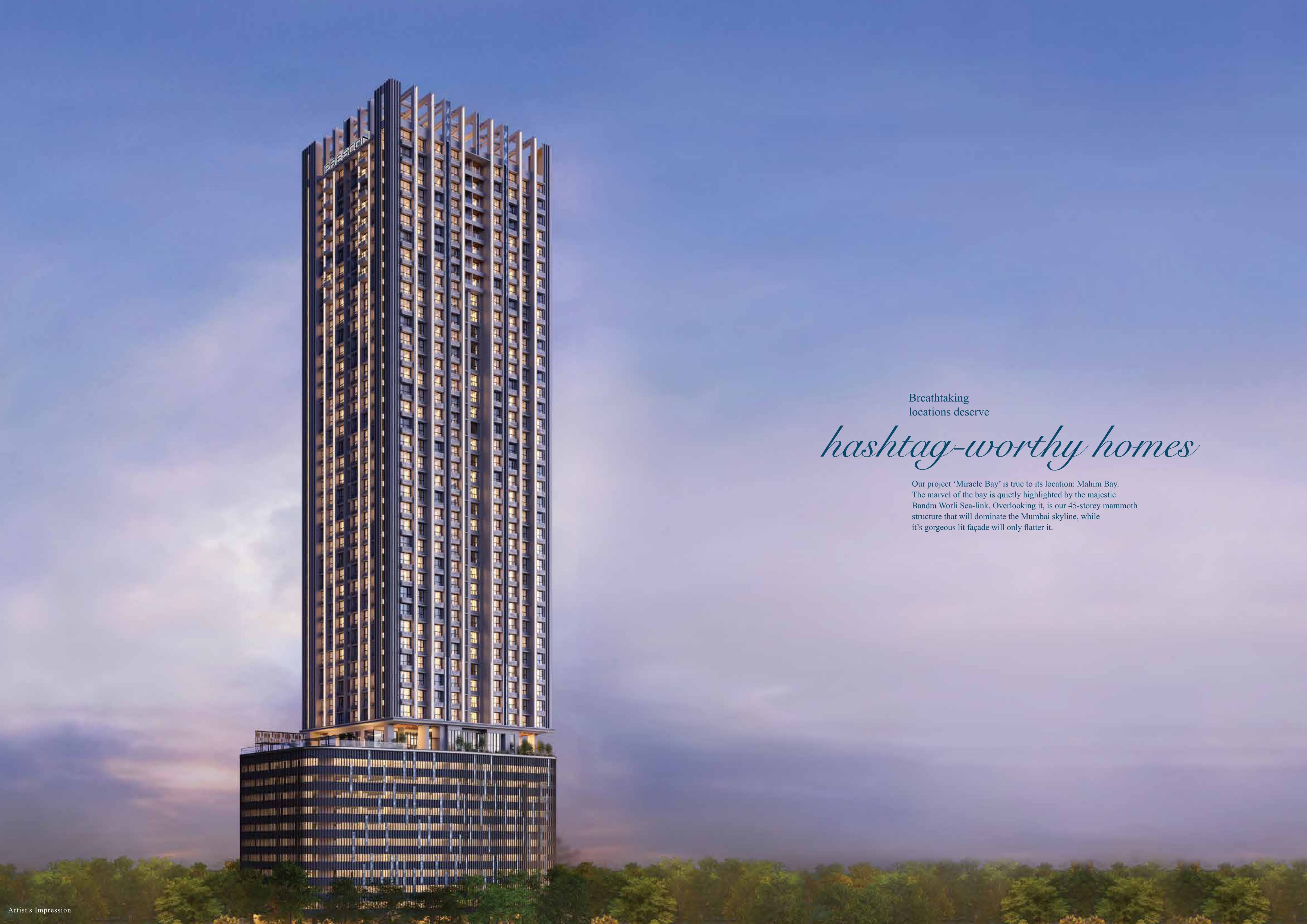 Prescon Passcode Miracle Bay in Mahim West, Mumbai