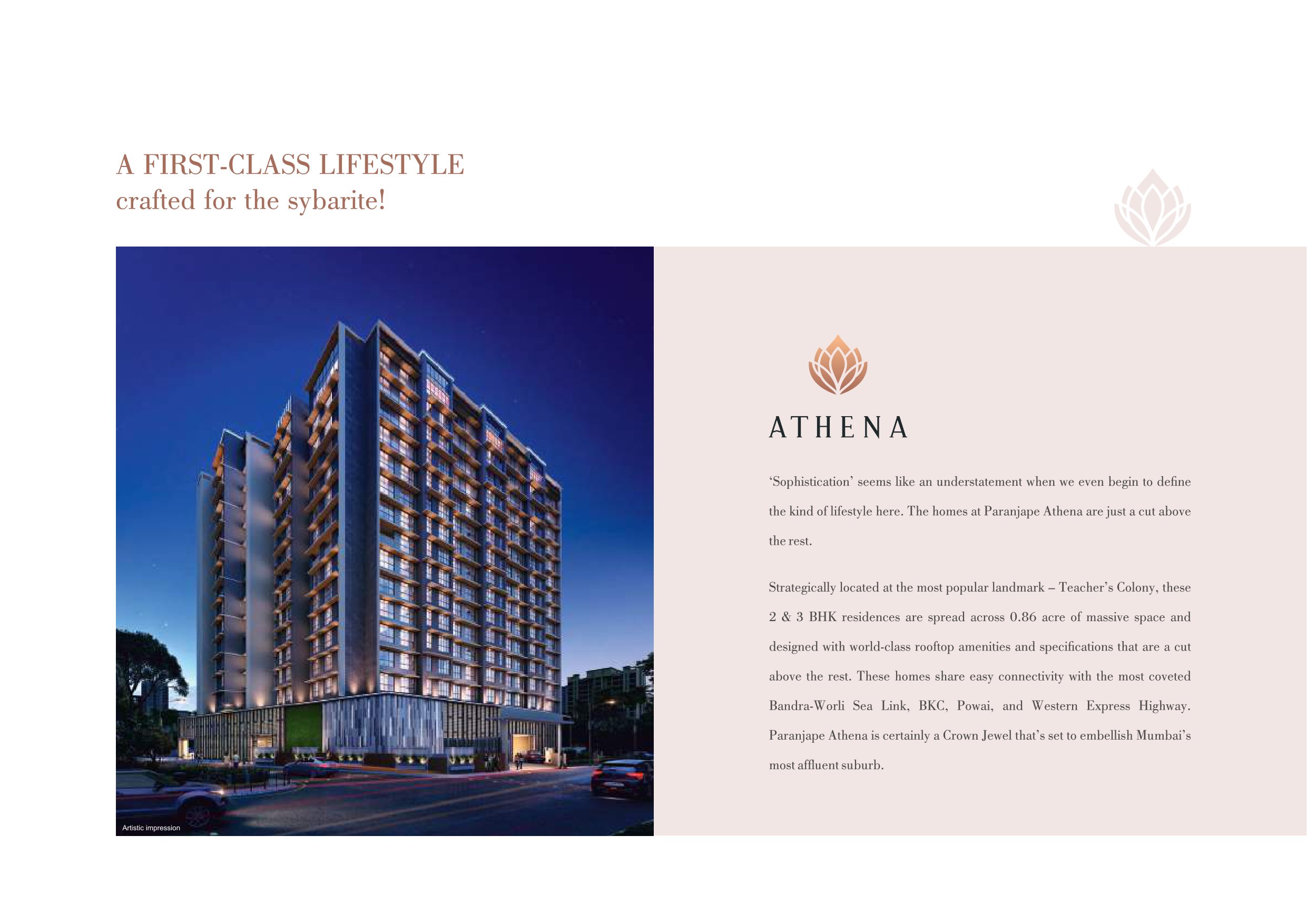 Paranjape Athena in Bandra East, Mumbai